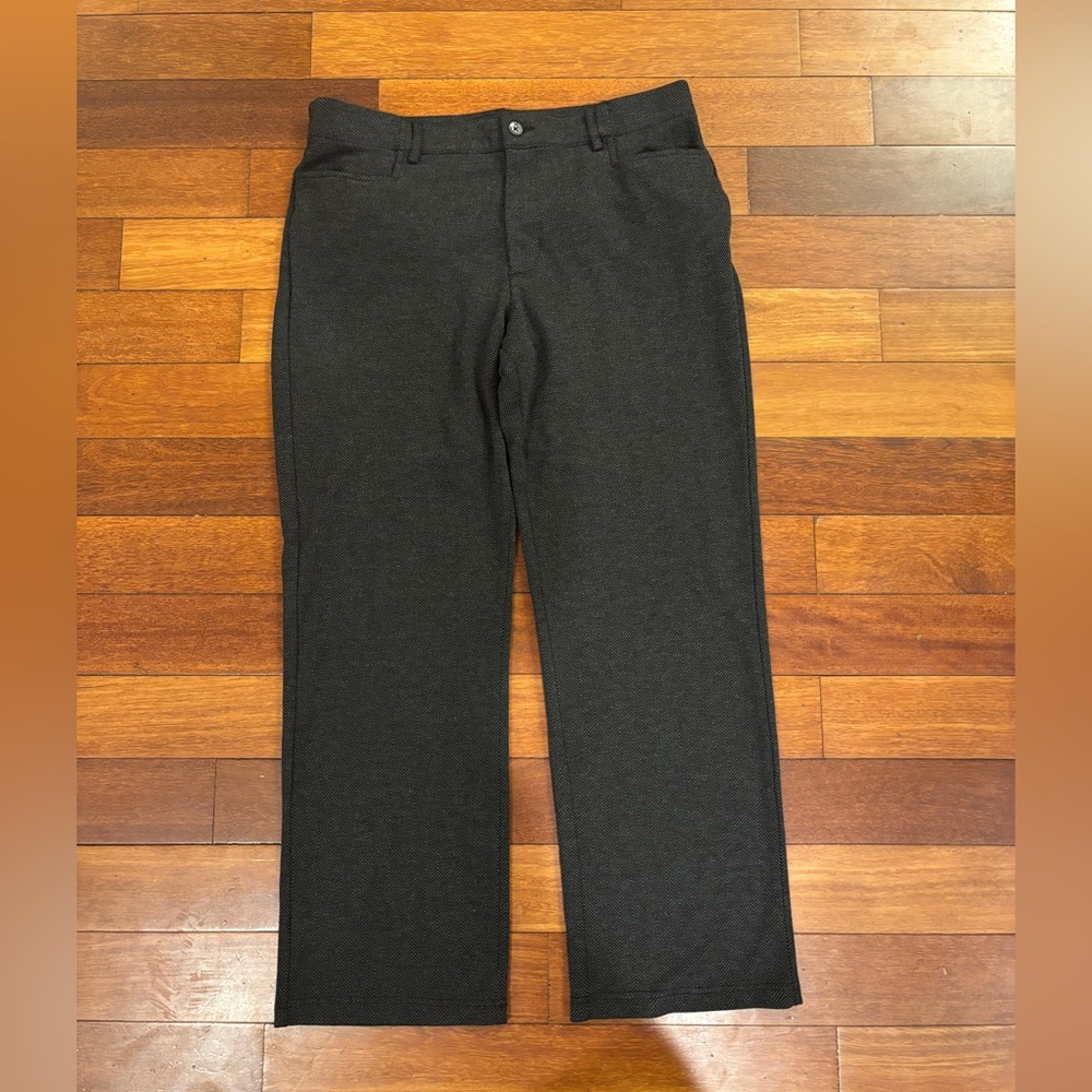 Lee Comfort Women’s Comfort Fig Gray Dress Pants